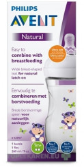 AVENT FĽAŠA Natural PP 260 ml