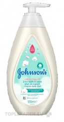 Johnson's Cottontouch kúpeľ a umývací gél 2v1