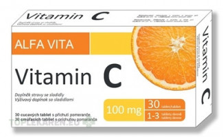 ALFA VITA Vitamin C 100 mg