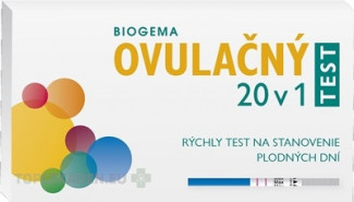 BIOGEMA OVULAČNÝ TEST 20 v 1