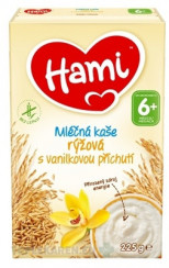 Hami mliečna kaša ryžová s vanilkovou príchuťou