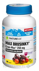 NATUREVIA MAX BRUSNICE Cran-Max 250 mg