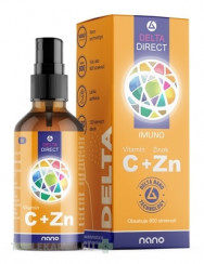 DELTA DIRECT Vitamín C + Zn