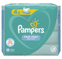 PAMPERS Baby Wipes Fresh Clean