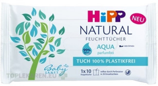 HiPP BabySANFT NATURAL Aqua vlhčené obrúsky