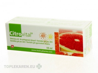 Citrovital Dentálny gél pre deti