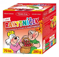 TEREZIA RAKYTNÍČEK multivit.želatínky s rakytníkom