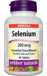 Webber Naturals Selén 200 mcg