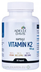 Adelle Davis VITAMÍN K2 100 mcg