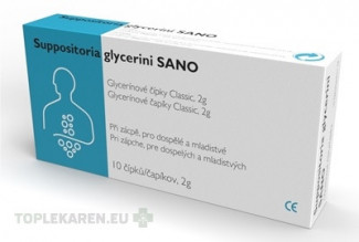 Suppositoria Glycerini SANO Classic 2g