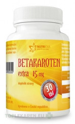 NUTRICIUS Betakarotén EXTRA 15 mg