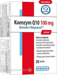 GENERICA Koenzym Q10 100 mg Kaneka Ubiquinol