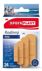 3M SPOFAPLAST č.603 Náplasti Rodinný mix