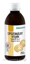 EDENPharma LIPOZOMÁLNY VITAMÍN D3 + K2