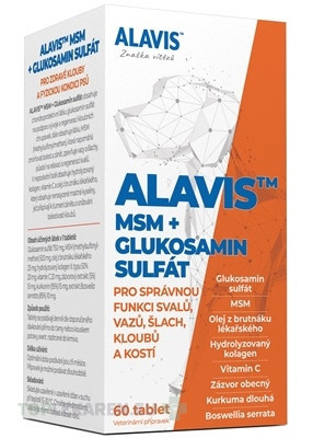 ALAVIS MSM+GLUKOZAMÍN SULFÁT