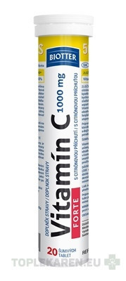 Biotter Vitamín C FORTE 1000 mg