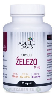Adelle Davis ŽELEZO 14 mg