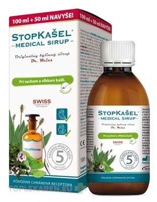 STOPKAŠEĽ Medical sirup Dr. Weiss