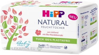 HiPP BabySANFT NATURAL vlhčené obrúsky