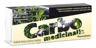 Carbo medicinalis PharmaSwiss