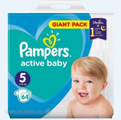 PAMPERS active baby Giant Pack 5 Junior