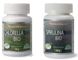 CHLORELLA Extra BIO + SPIRULINA  Extra BIO